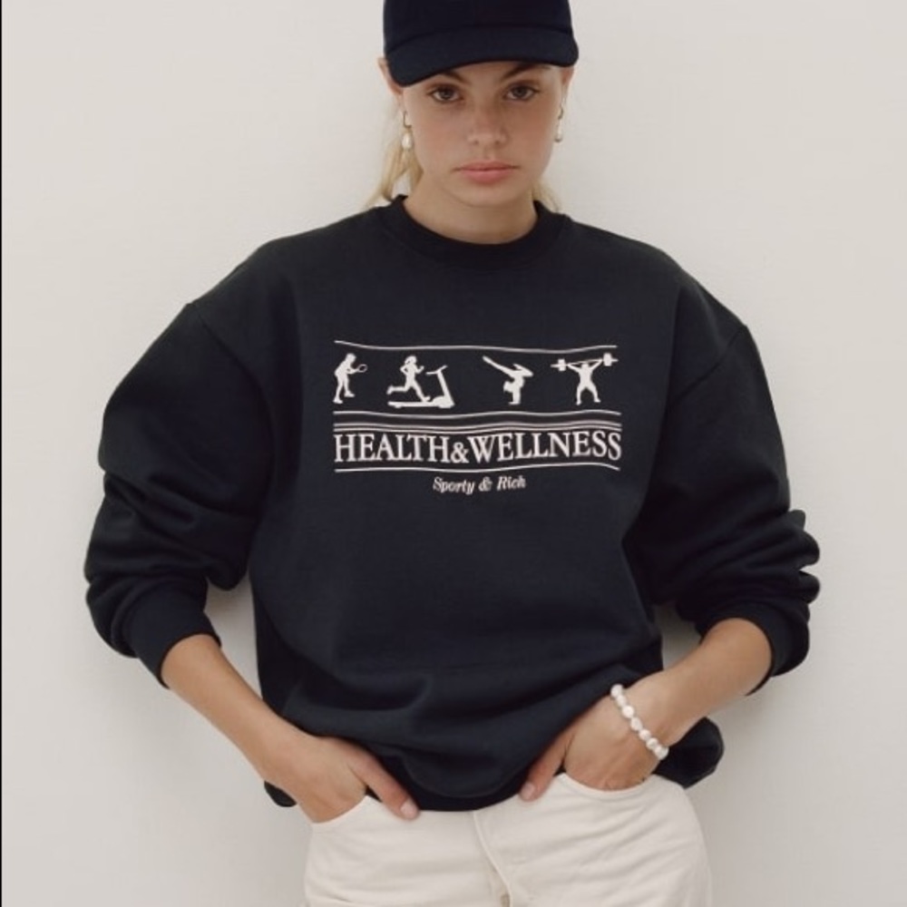 Sporty and Rich Crewneck Sweater